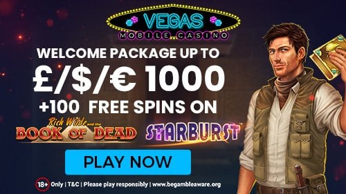 Vegas Mobile Casino Welcomes You with a Fantastic Bonus