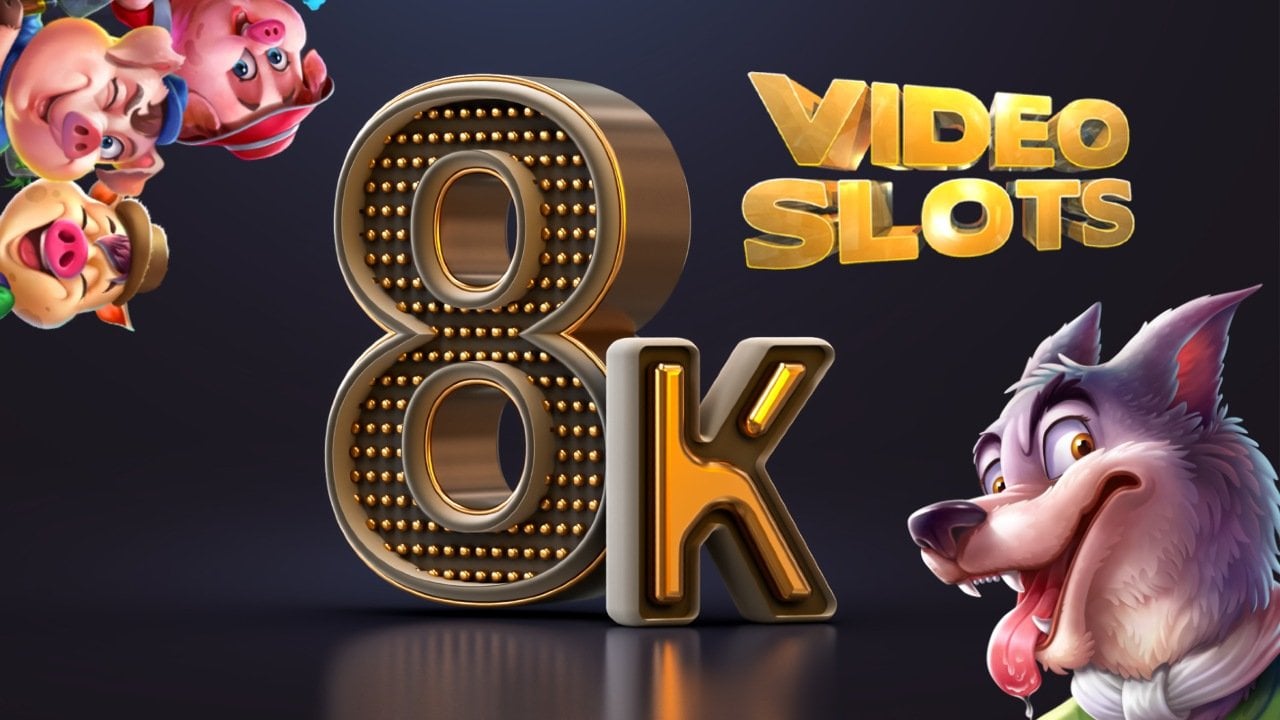Videoslots Hits 8000 Slot Milestone With the Help of Greedy Wolf
