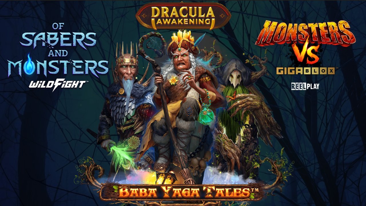Prepare for Myths, Monsters, and Magical Wins on the Reels of 4 New Slots