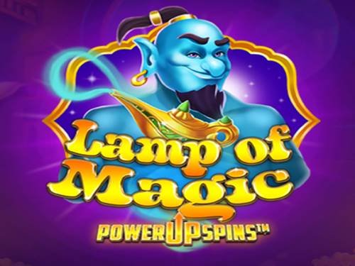 Lamp Of Magic PowerUpSpins Game Logo
