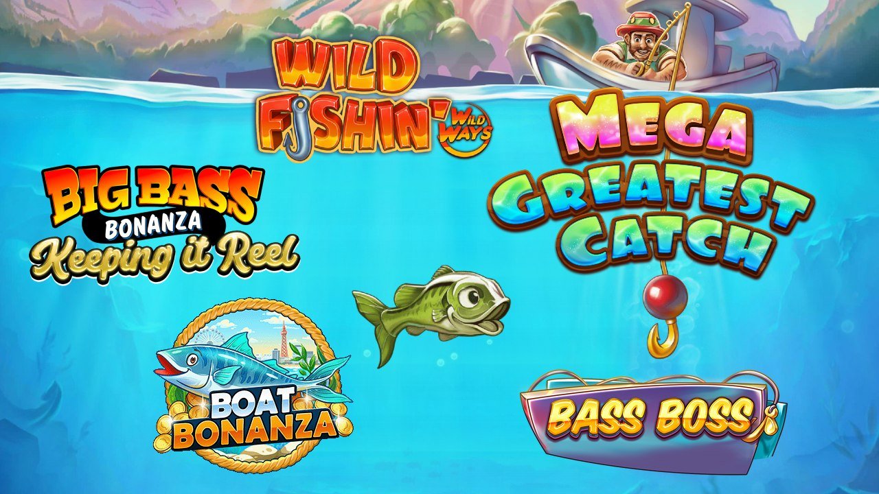 Reel in Big Wins With 5 New Fishing Slots - Hook, Line, and Sinker!