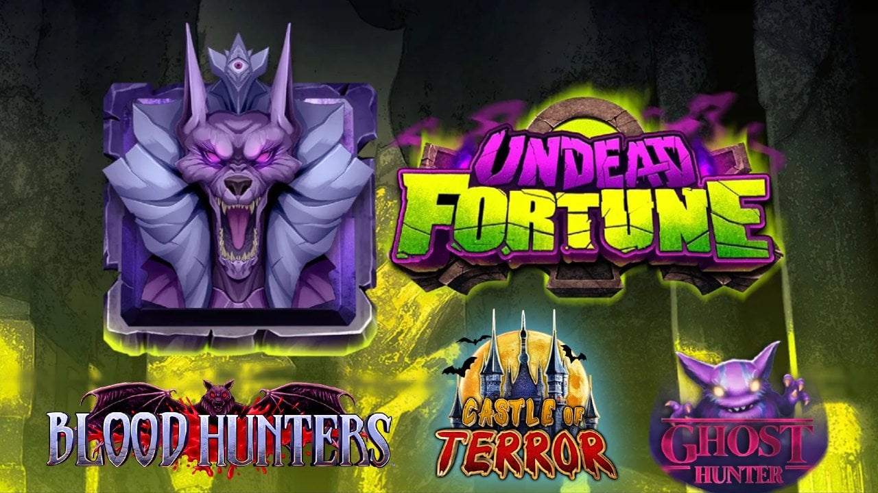 Fight Ghouls and Ghosts on 4 Brand-New Halloween Online Slots