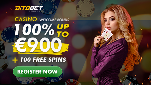 Grab a Massive €900 and 100 Free Spins when You Join Ditobet Casino