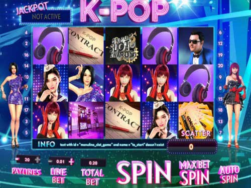 K-Pop Game Logo