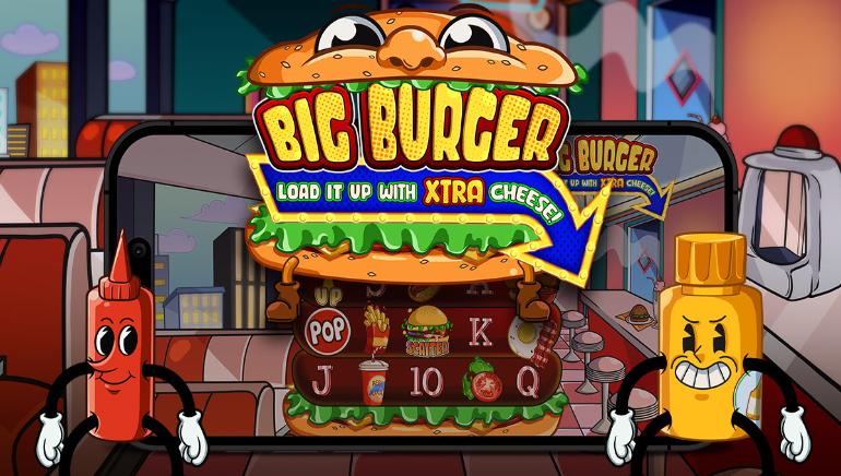 Big Burger Load it up with Xtra cheese Screenshot