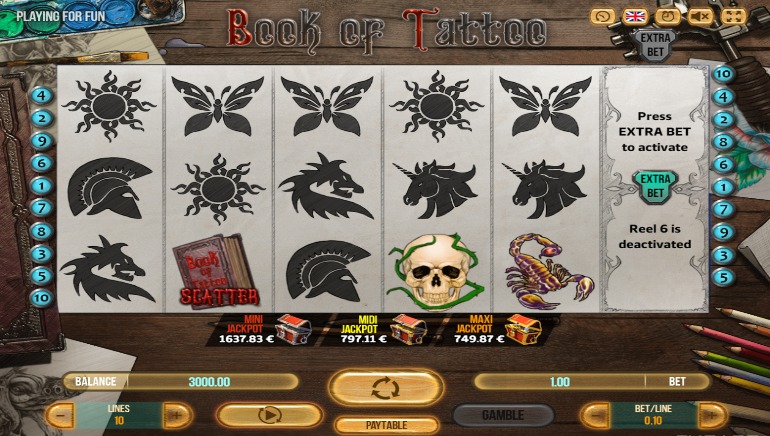 Book of Tattoo Screenshot