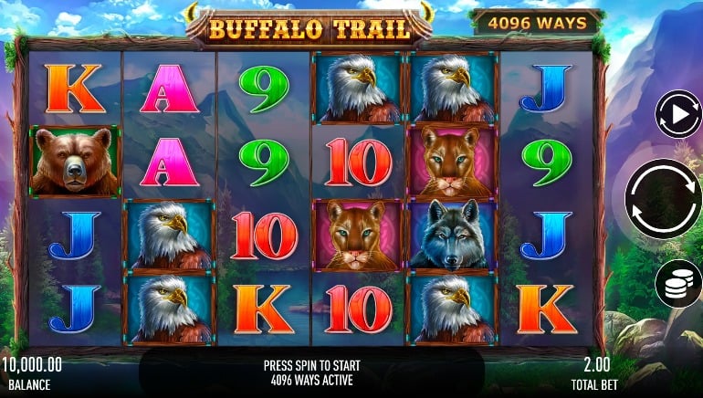 Buffalo Trail Slot by Gamebeat