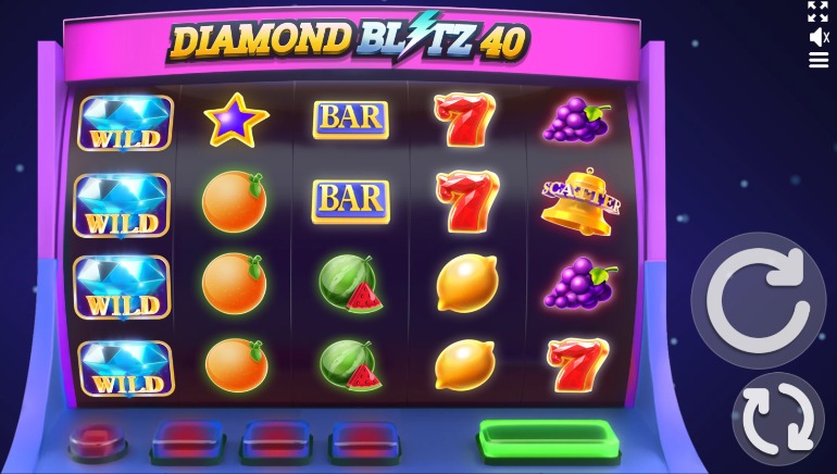 Diamond Blitz 40 Slot by Fugaso