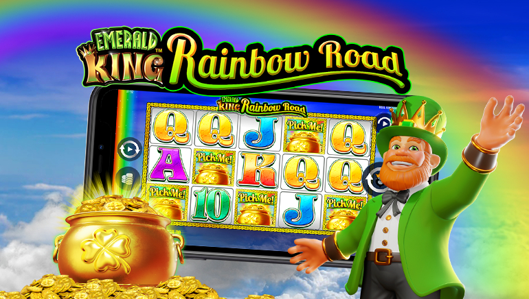 Emerald King Rainbow Road Screenshot