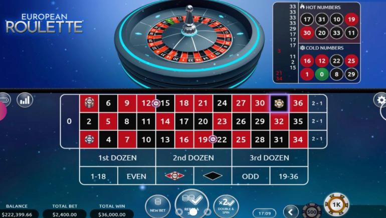 European Roulette (by Vibra) Screenshot