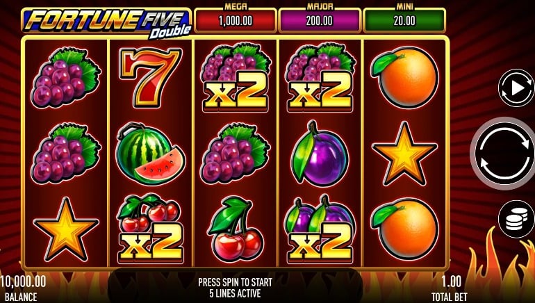 Fortune Five Double Slot by GameBeat
