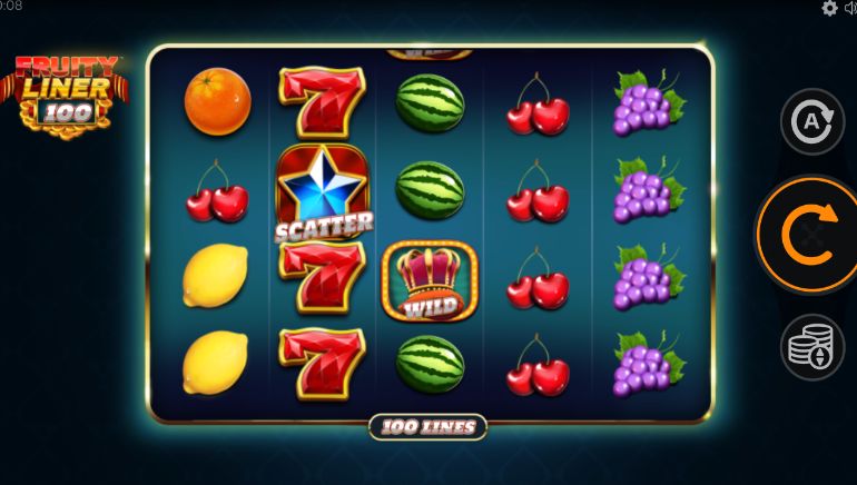 Fruityliner 100 Slot by Mancala Gaming
