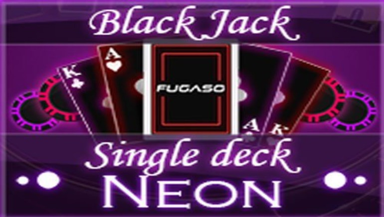 Neon Blackjack Single Deck by FUGASO