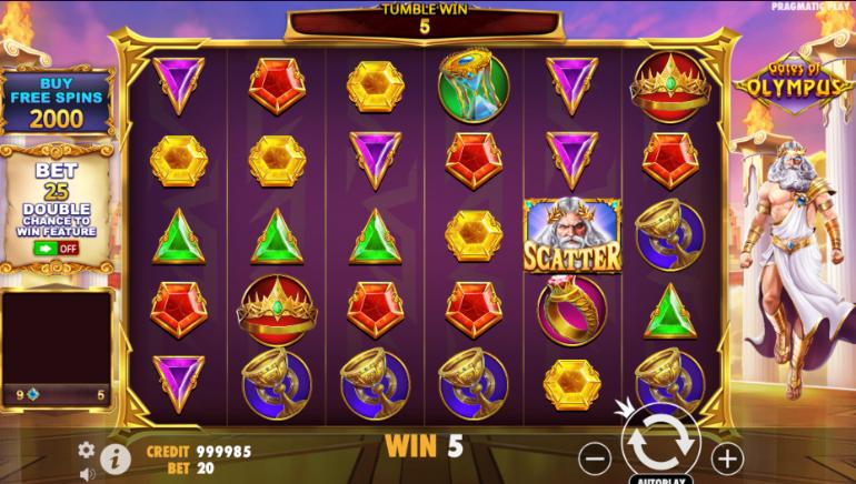Gates of olympus Screenshot