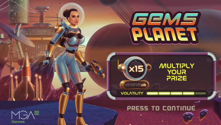 Gems Planet Slot by MGA