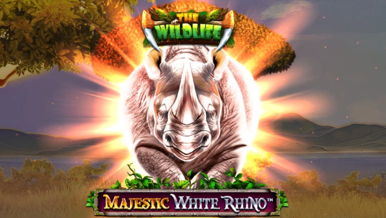 Majestic White Rhino Slot by Spinomenal