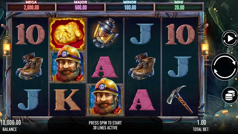 Max Miner Slot by GameBeat