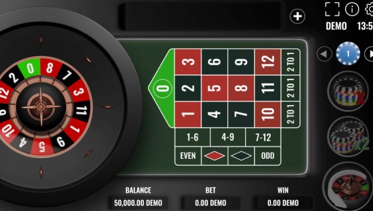 Mini Power roulette Screenshot