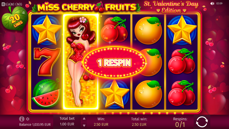 Miss Cherry Fruits Slot by BGAMING