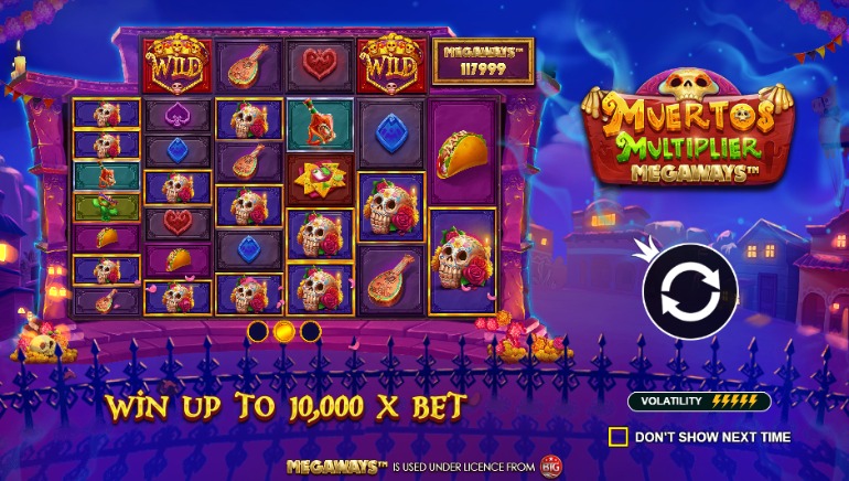 Muertos Multiplier Megaways Screenshot