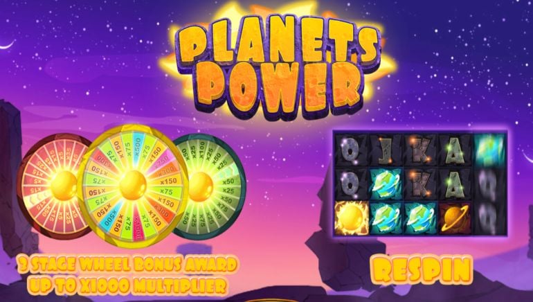 Planets Power Slot by Expanse Studio