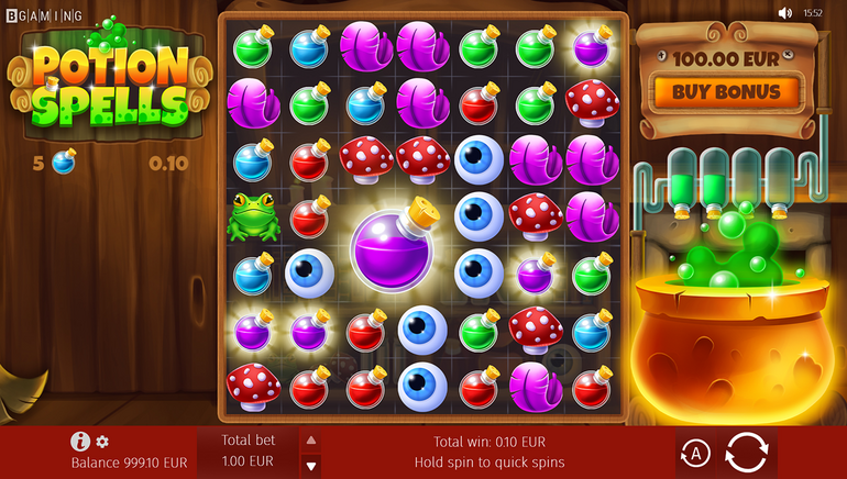 Potion Spells Slot by BGaming