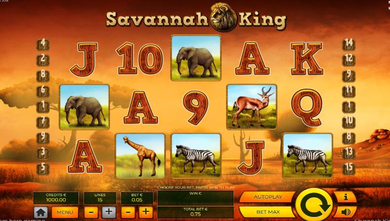 Savannah King Screenshot