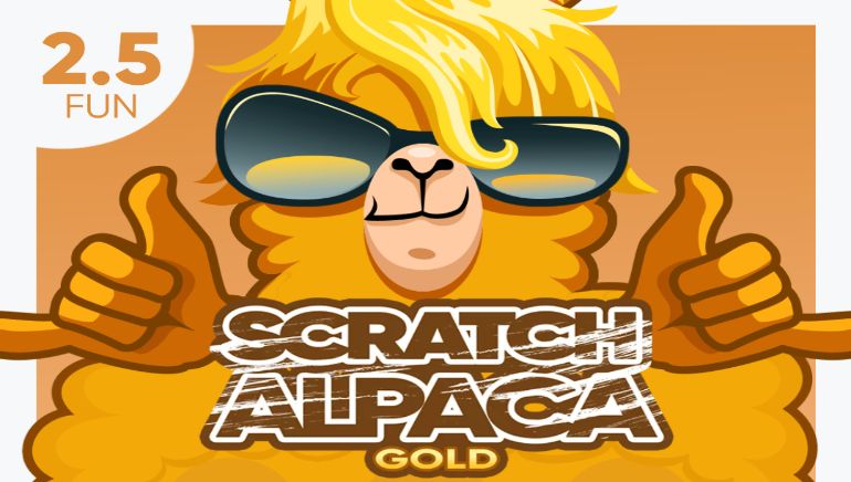 Scratch Alpaca Gold Screenshot