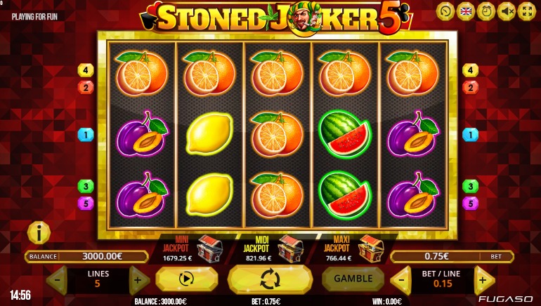Stoned Joker 5 Slot