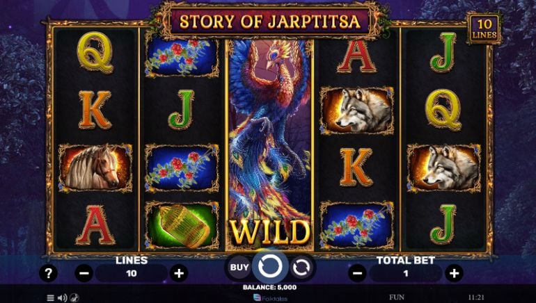 Story Of Jarptitsa Slot by Spinomenal