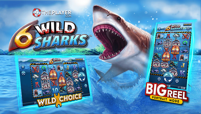 6 Wild Sharks Slot by 4ThePlayer