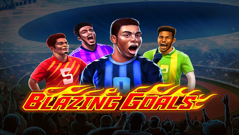 Blazing Goals Slot by NetGaming