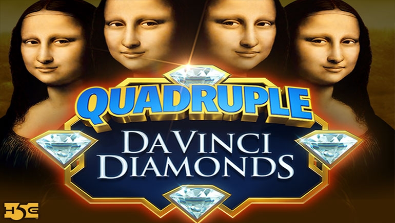 Quadruple Da Vinci Diamonds Slot by High5Games