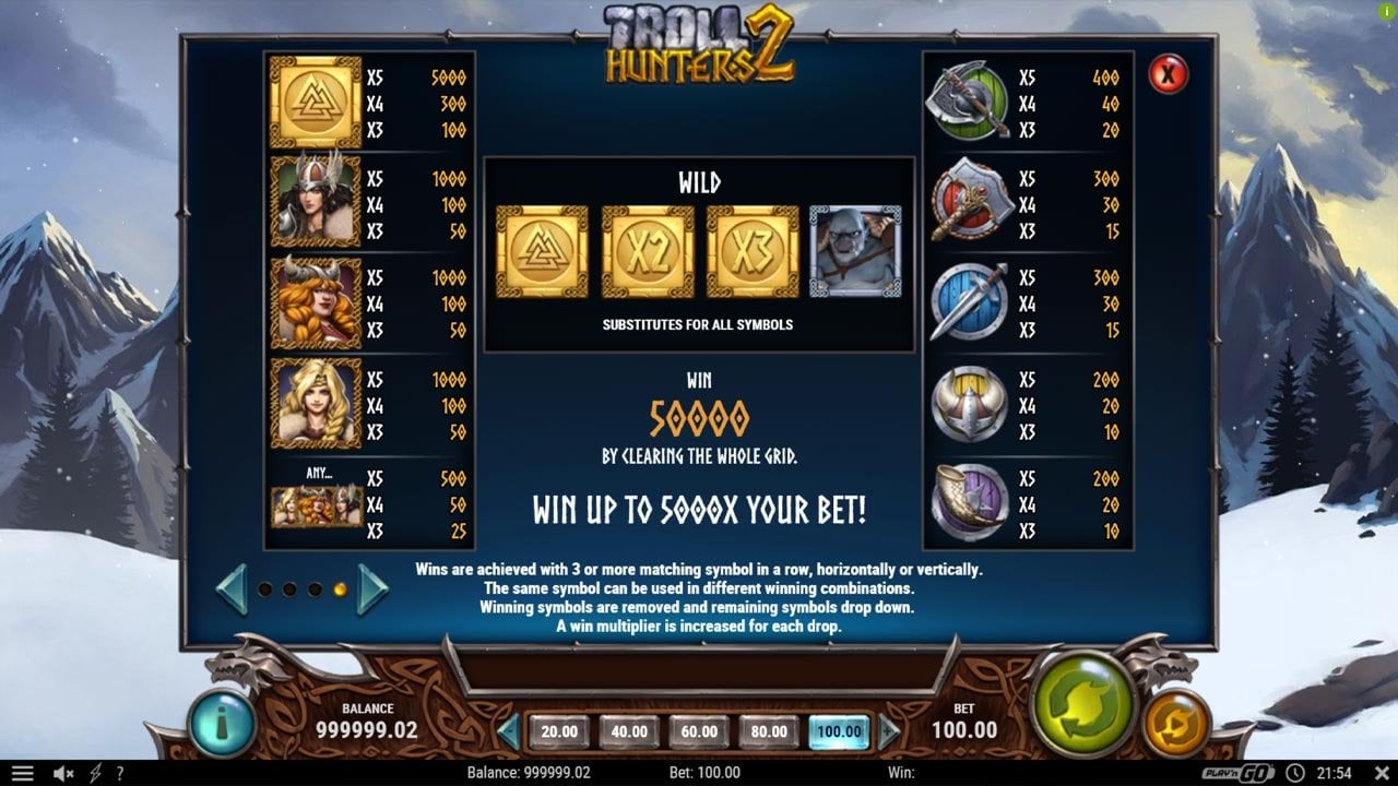 Troll Hunters 2 - Symbol Pays