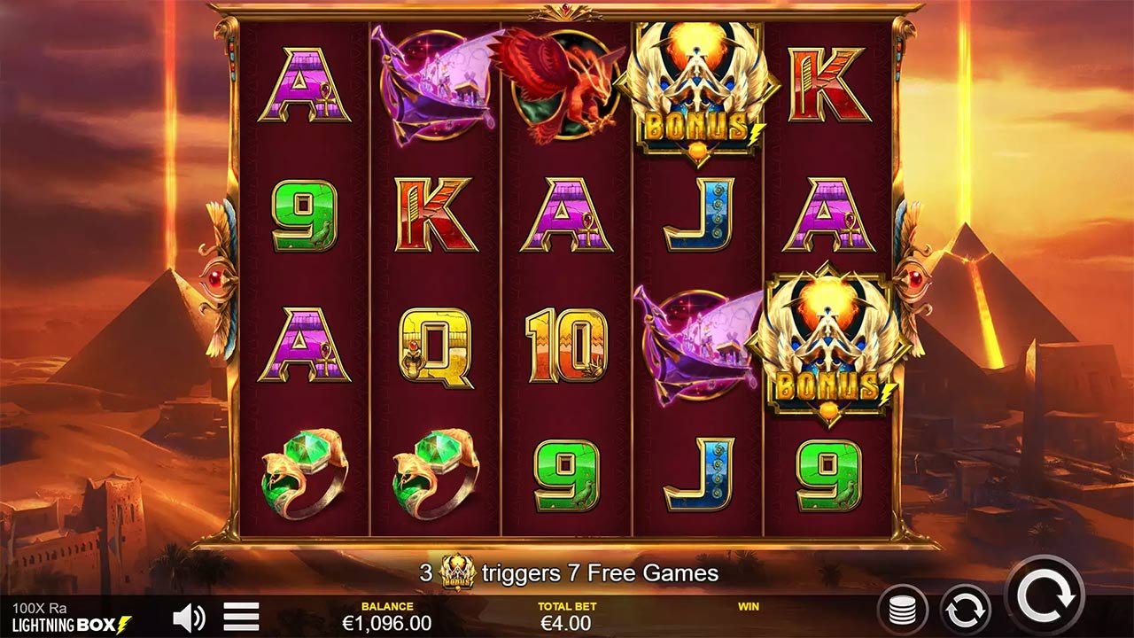 100x Ra Slot