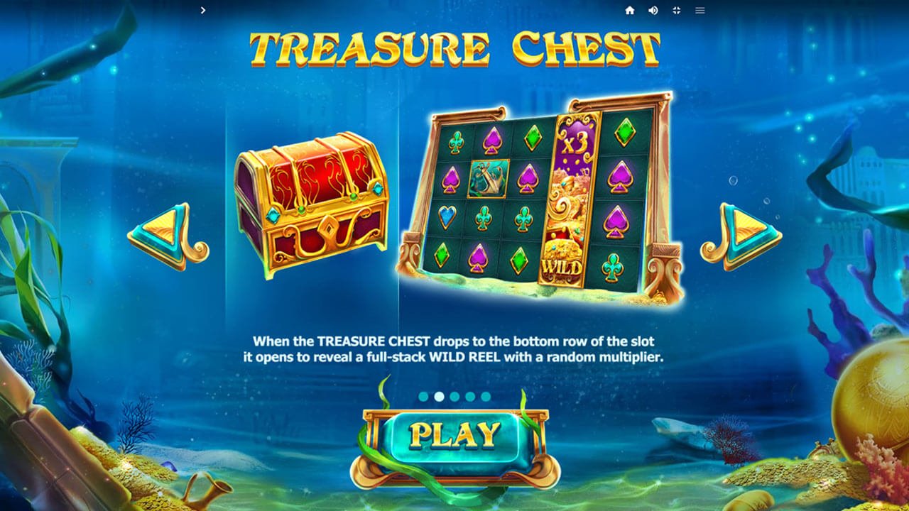 Atlantis slot - Treasure Chest