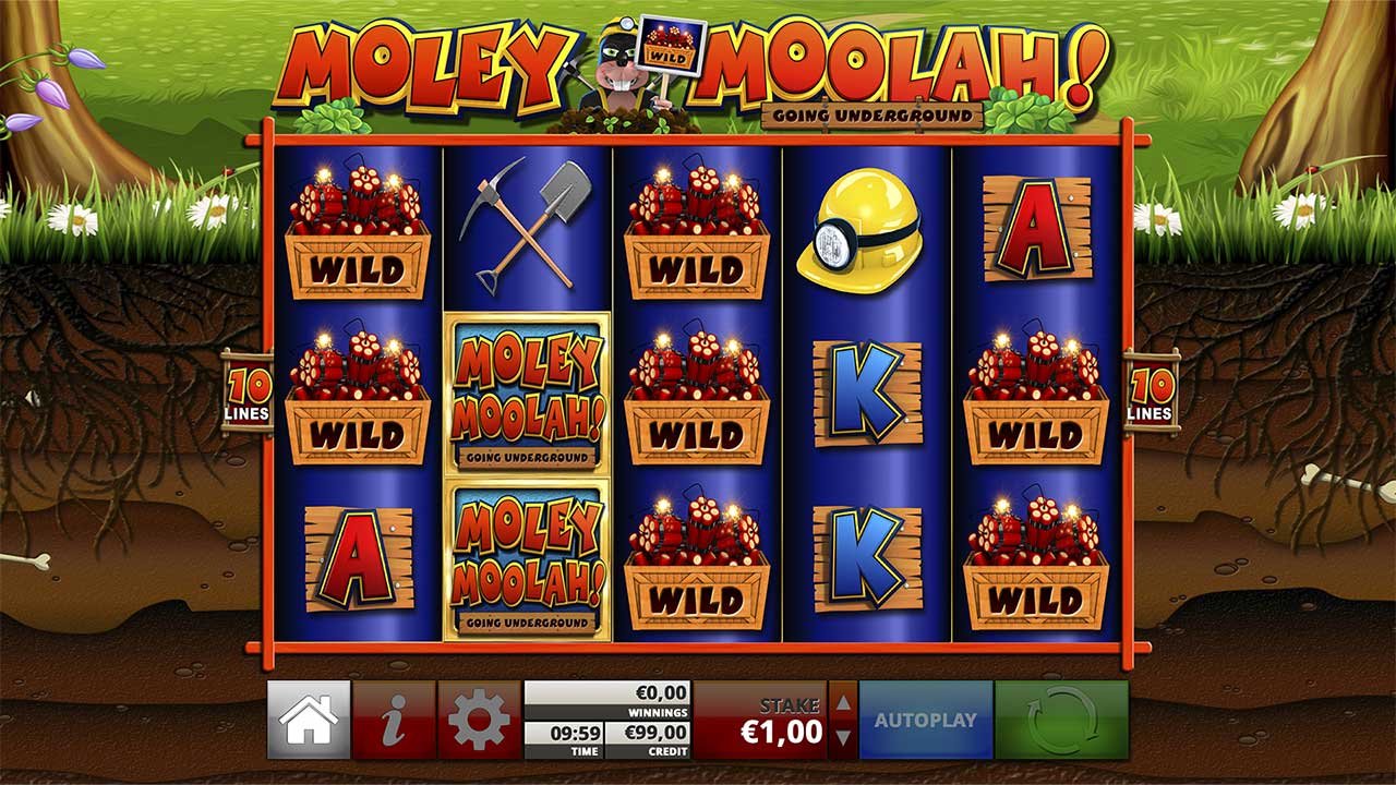GP-Moley Moolah progressive slot