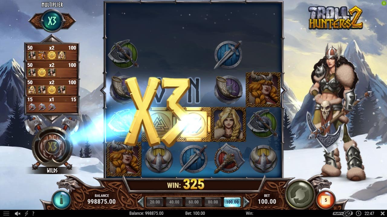 Troll Hunters 2 - x3 Win Multiplier
