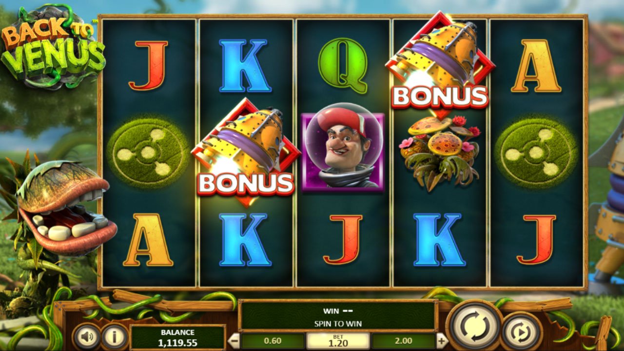 Back to Venus slot by Betsoft Gaming
