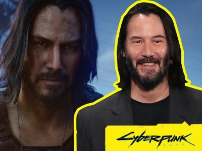 Keanu Reeves is Johnny Silverhand in Cyberpunk 2077