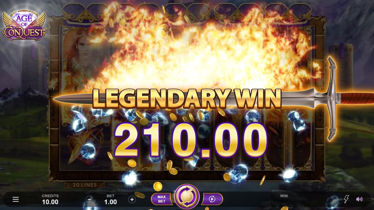 Age of Conquest - Legendary Big Win