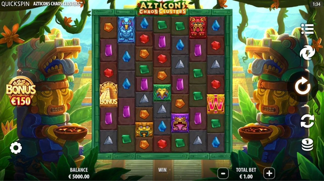 Azticons Chaos Clusters Slot