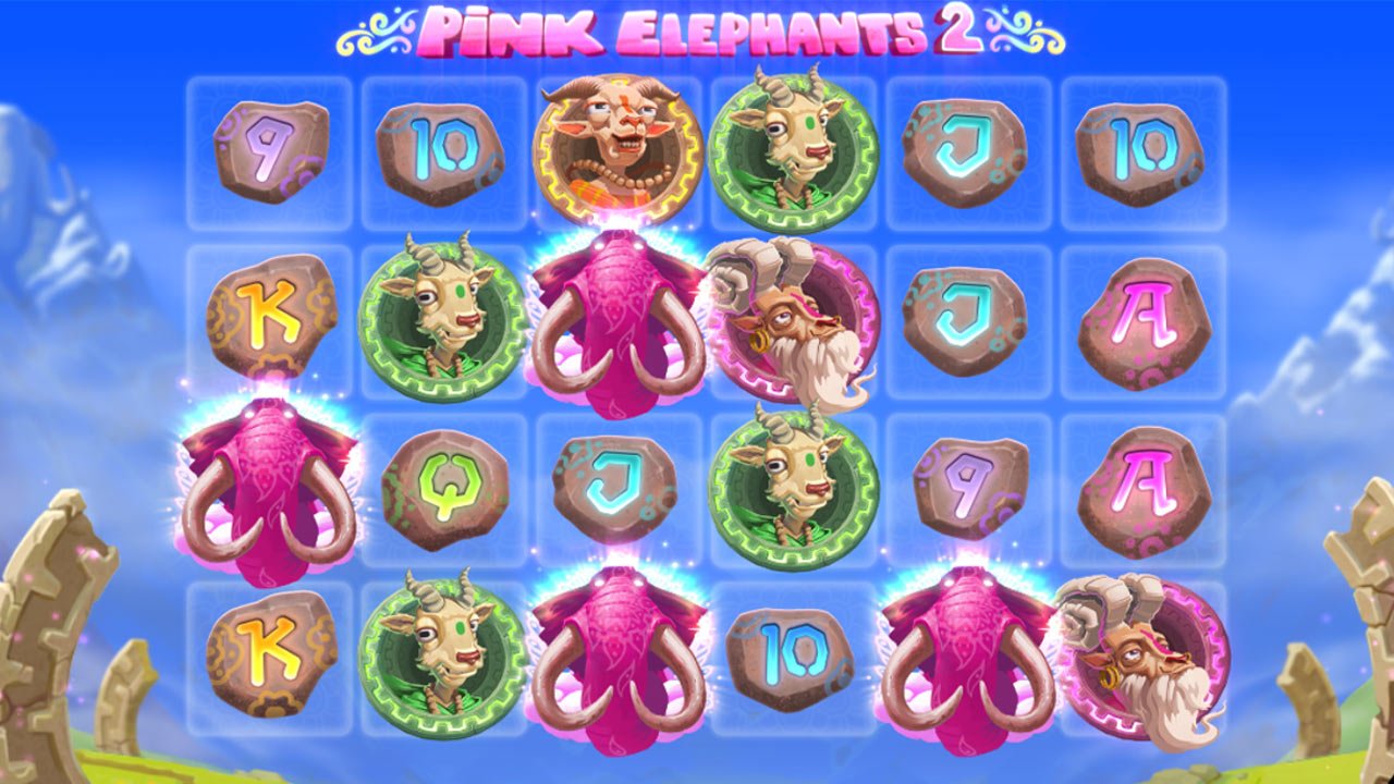 Pink Elephants 2 - Main Screen