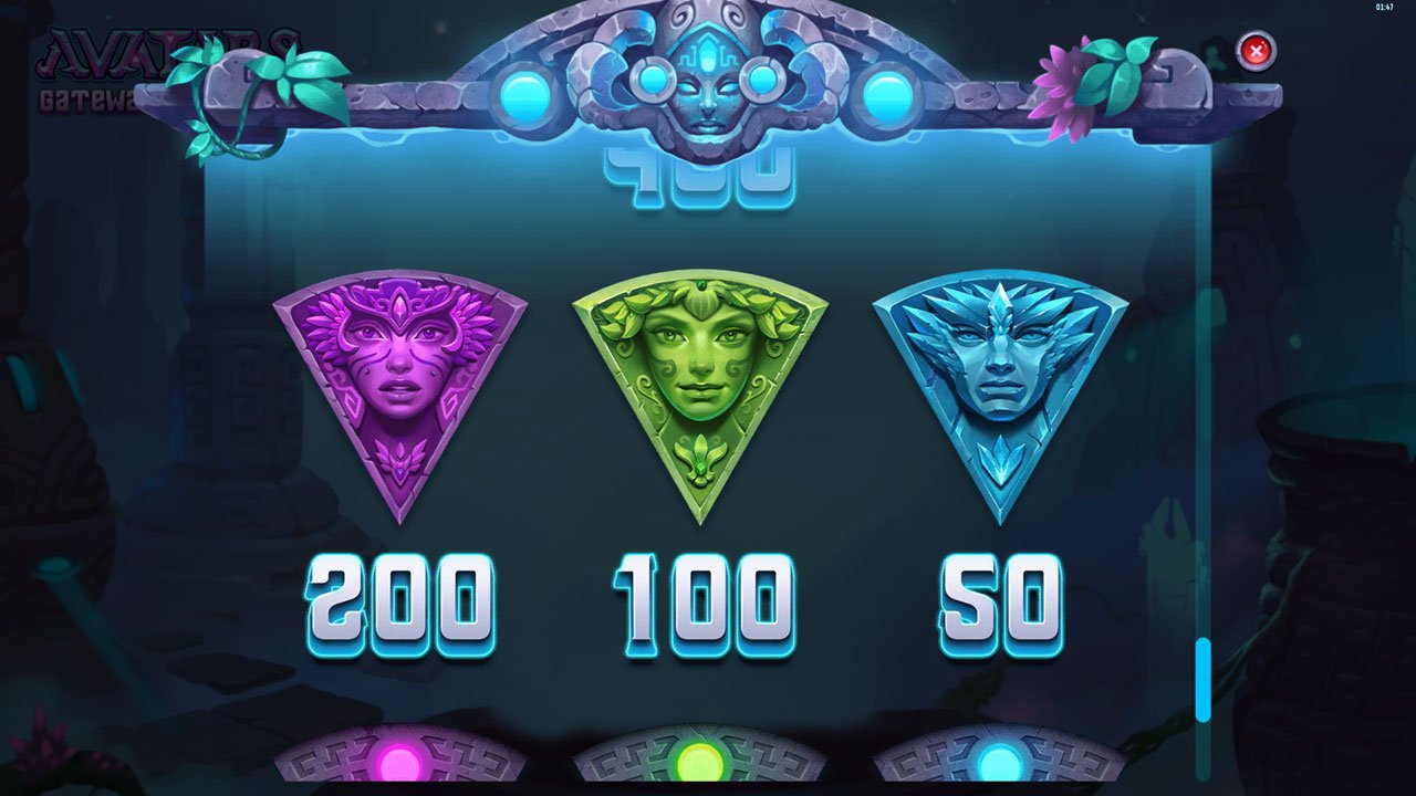 Avatars Gateway Guardians - Symbols Pay Medium