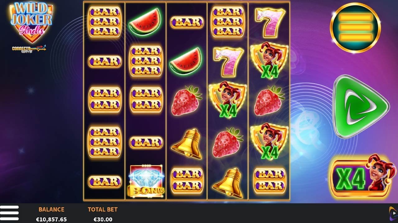 Wild Joker Stacks by Boomerang Games