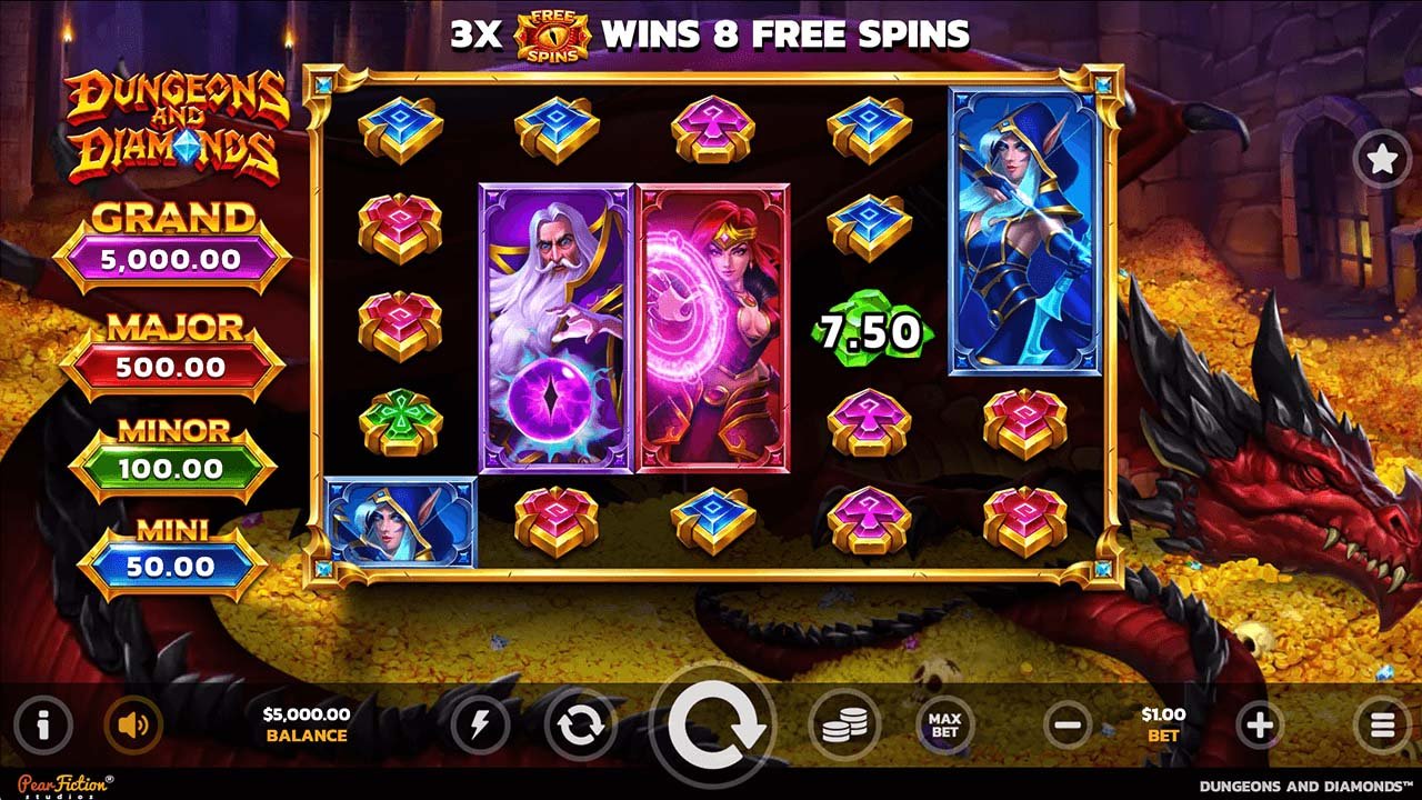 Dungeons and Diamonds slot