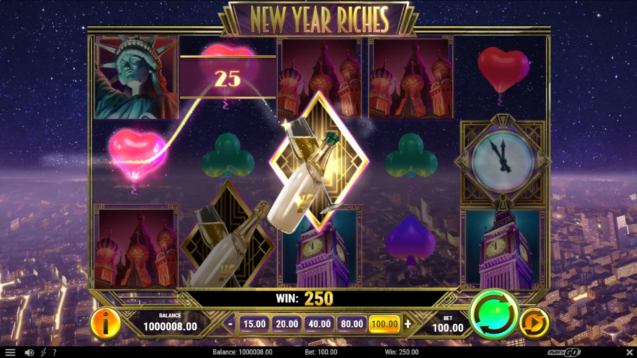 New Year Riches slot by Play'n GO
