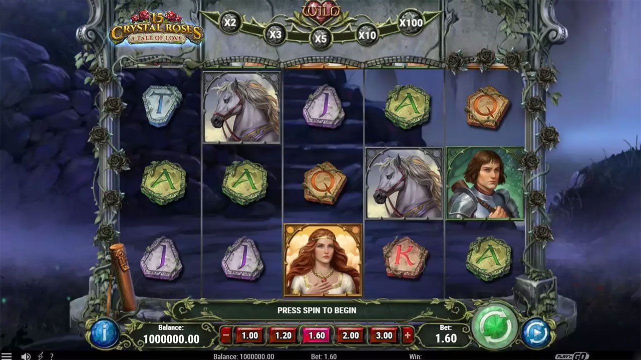 15 Crystal Roses Slot