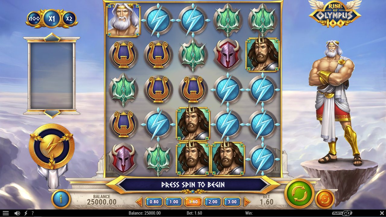 Rise of Olympus 100 by Play'n GO