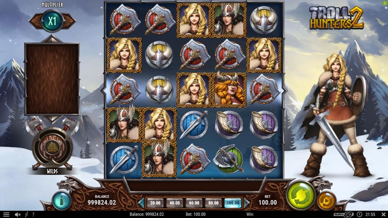 Troll Hunters 2 - Main Screen